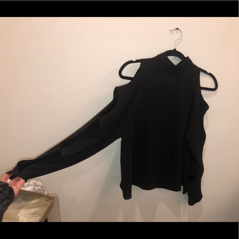 Black Long Sleeve Top